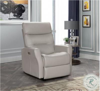 Barcalounger Leather Power Rocker Recliner - Main Image